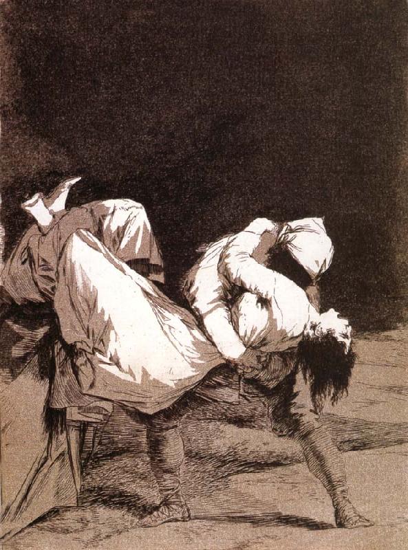 Francisco Goya Que se la llevaron Germany oil painting art